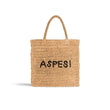 Borsa donna Tote Looking Good in rafia Beige
