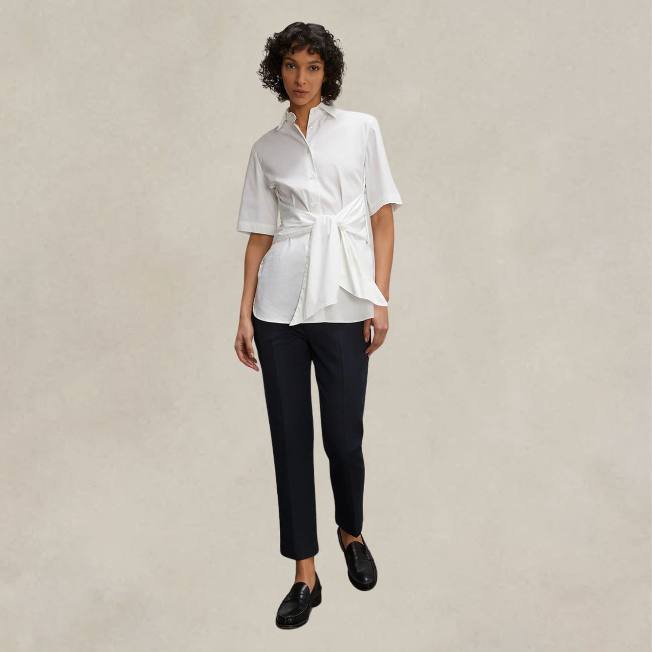 ASPESI Camicia con fusciacca Bianco