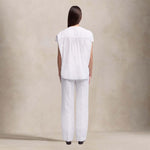 ASPESI Camicia donna in mussola di cotone Bianco