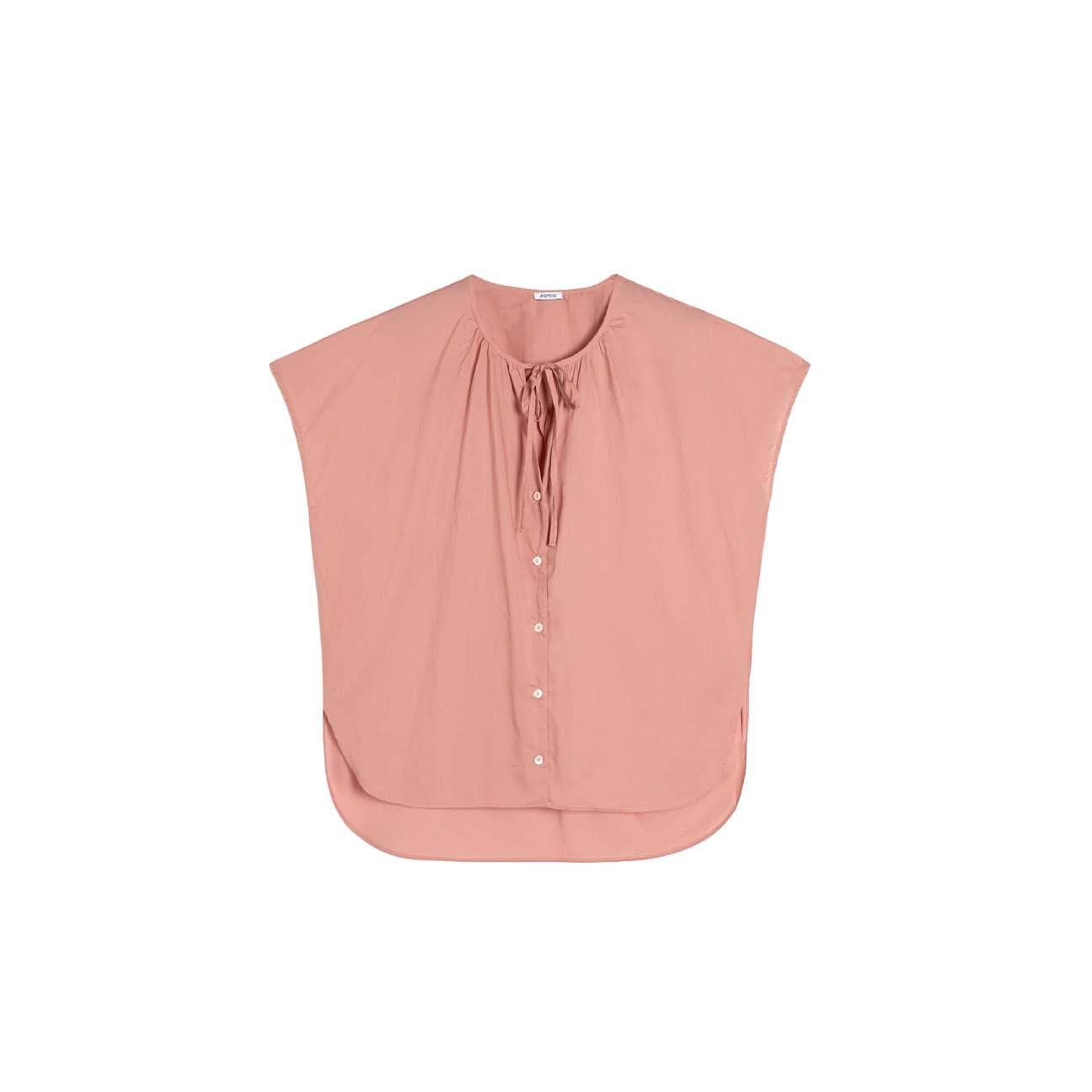 ASPESI Camicia donna in mussola di cotone Rosa