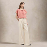ASPESI Camicia donna in mussola di cotone Rosa
