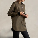 ASPESI Camicia donna in nylon Basquiat Marrone