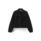 ASPESI Camicia in taffetà tecnico Nero