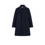 ASPESI Cappotto uomo in panno double Blue