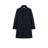 ASPESI Cappotto uomo in panno double Blue