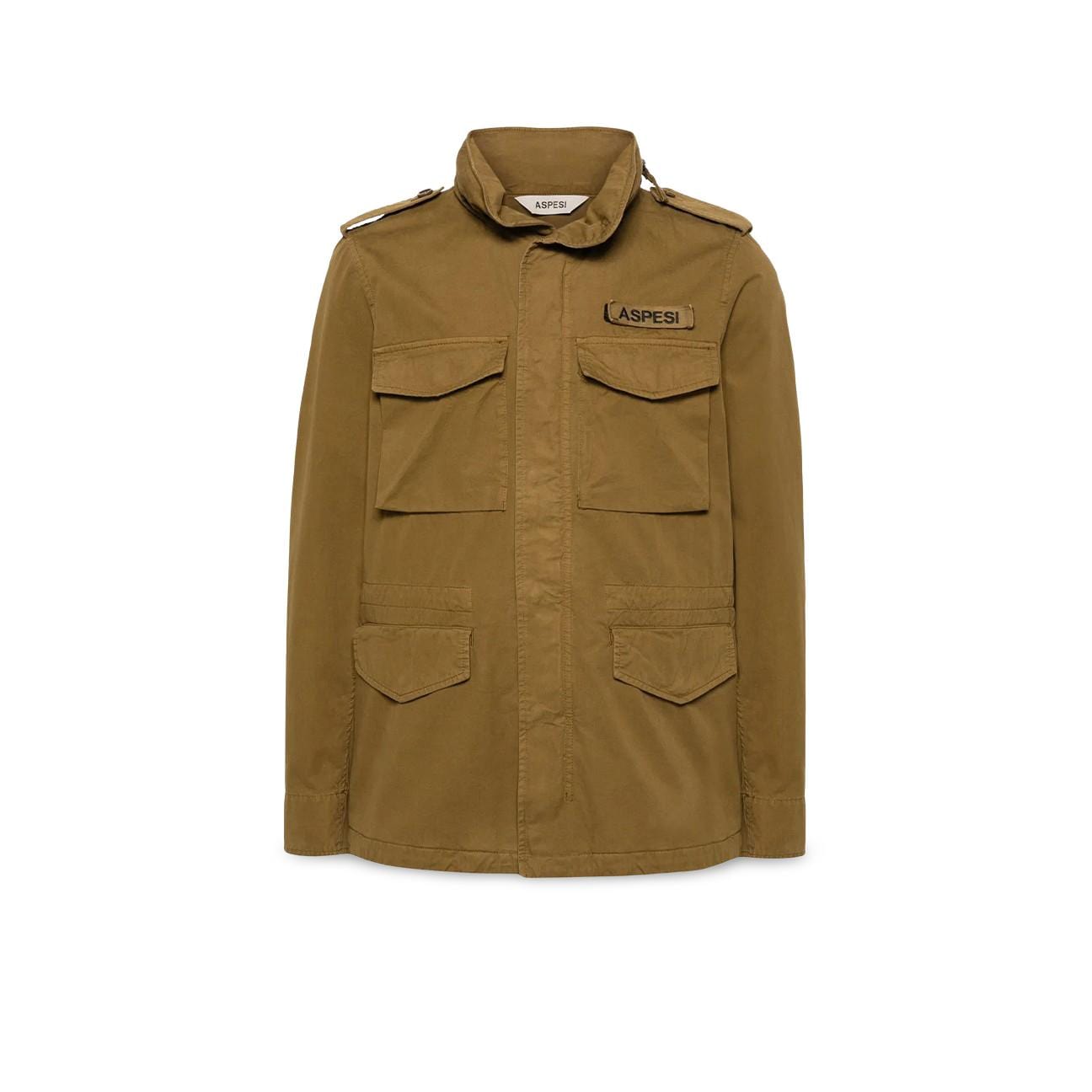 ASPESI Field Jacket in gabardina Tobacco