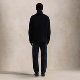 ASPESI Field jacket uomo in lana Nelson Blue