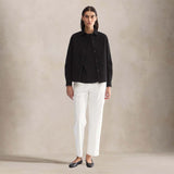 ASPESI Giacca camicia donna Glue in denim Nero