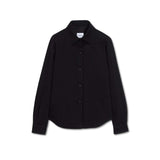 ASPESI Giacca camicia donna Glue in denim Nero