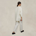 ASPESI Giacca camicia in nylon Panna