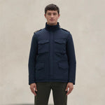ASPESI Giacca uomo Mini Filed in nylon Blue
