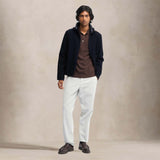ASPESI Giubbotto uomo in lana shetland Blue
