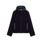ASPESI Giubbotto uomo in lana shetland Blue