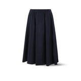 ASPESI Gonna in popeline di cotone Blue