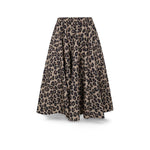 ASPESI Gonna Whei svsata in tessuto tecnico Maculato