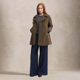 ASPESI Impermeabile donna Scarlett Verde Militare