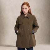 ASPESI Impermeabile donna Scarlett Verde Militare