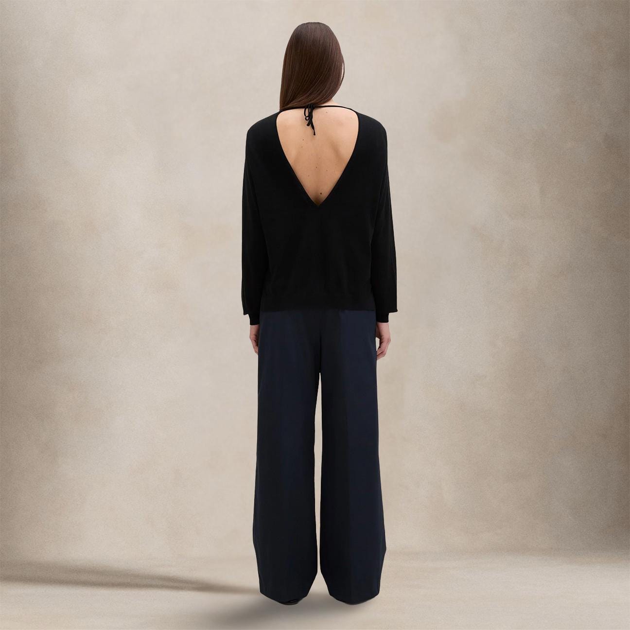 ASPESI Maglia donna in cotone Nero