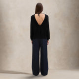 ASPESI Maglia donna in cotone Nero