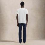 ASPESI Maglia uomo in cotone waffle micro Bianco