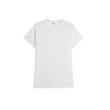 Maglia uomo in cotone waffle micro Bianco