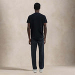 ASPESI Maglia uomo in cotone waffle micro Blue