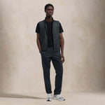 ASPESI Maglia uomo in cotone waffle micro Blue