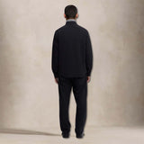 ASPESI Overshirt uomo in flanella imbottita Blue