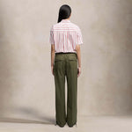 ASPESI Pantalone donna cargo in popeline Verde Militare