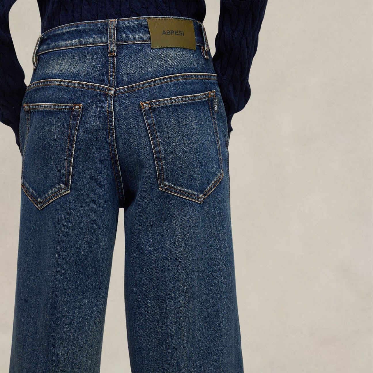 ASPESI Pantaloni in denim Blue