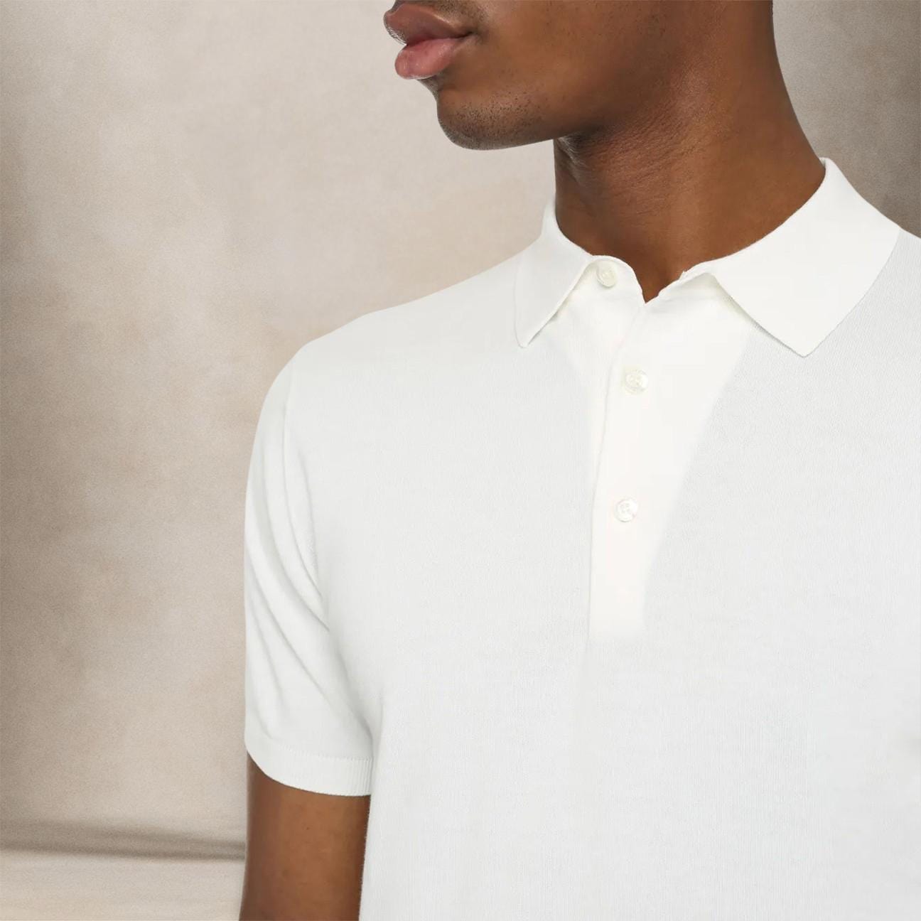ASPESI Polo uomo in cotone Bianco