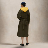ASPESI Trench doppiopetto donna in twill di nylon Bronze