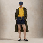 ASPESI Trench doppiopetto donna in twill di nylon Bronze