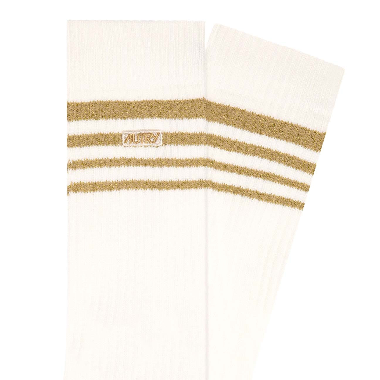 AUTRY Calzini unisex con logo Gold