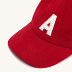 AUTRY Cappello unisex baseball in velluto Rosso