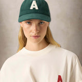 AUTRY Cappello unisex baseball in velluto Verde