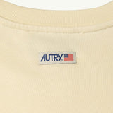 AUTRY Felpa uomo girocollo Avorio