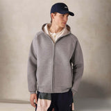 AUTRY Felpacon cappuccio Unisex in neoprene Grigio Scuro