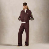 AUTRY Jogger donna in viscosa lavorata a maglia Bordeaux