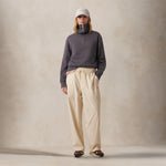 AUTRY Joggers donna in nylon Panna