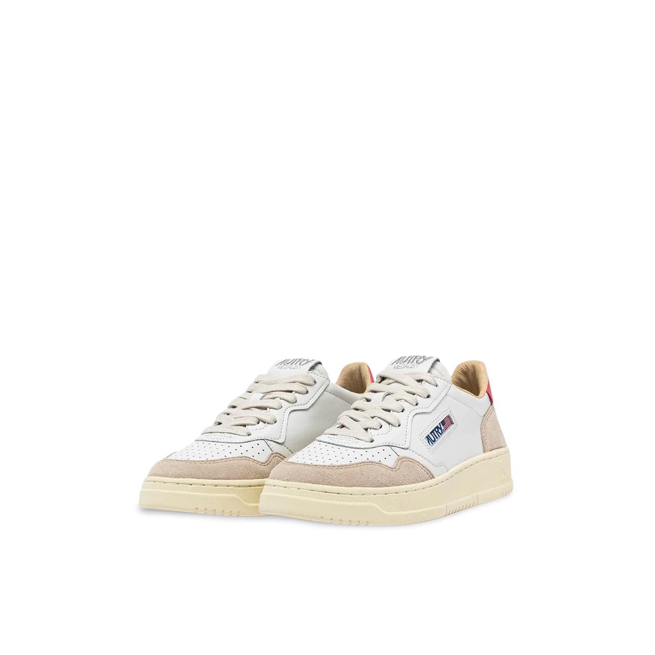 AUTRY Sneackers donna Medalist in pelle e suede Fuxia