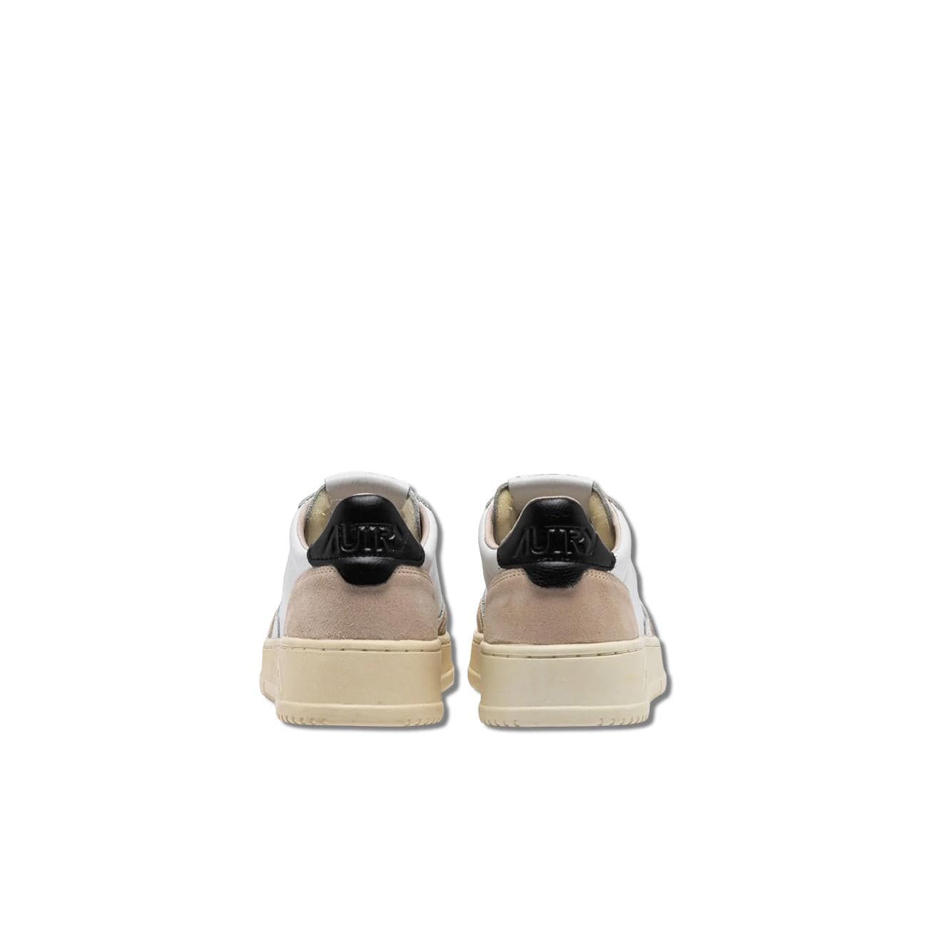 AUTRY Sneackers donna Medalist in pelle e suede Nero