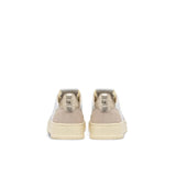 AUTRY Sneackers donna Medalist in pelle e suede Oro