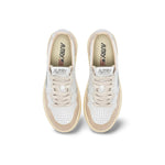 AUTRY Sneackers donna Medalist in pelle e suede Oro