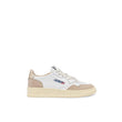 Sneackers donna Medalist in pelle e suede Oro