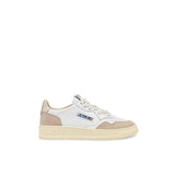 AUTRY Sneackers donna Medalist in pelle e suede Oro