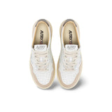 AUTRY Sneackers uomo Medalist Low in pelle e suede