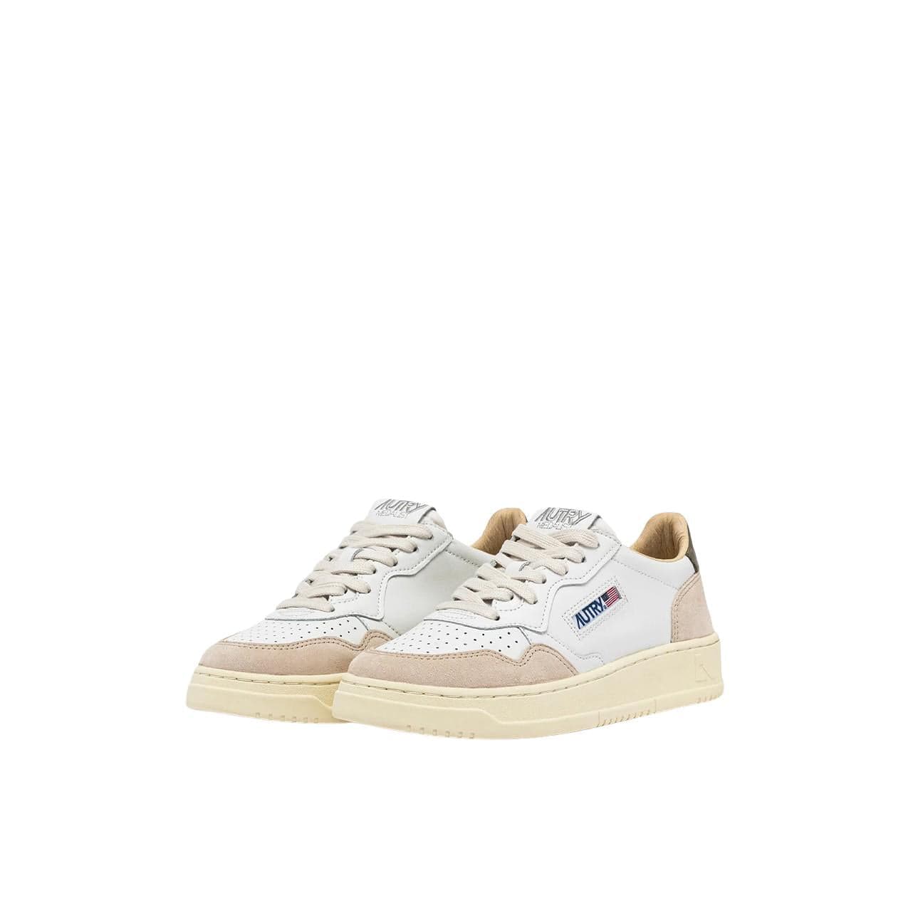 AUTRY Sneackers uomo Medalist Low in pelle e suede
