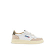 Men's Medalist Low Sneakers in leather and suede