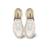 AUTRY Sneackers uomo Medalist Low in pelle e suede
